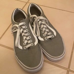 Gray vans off the wall